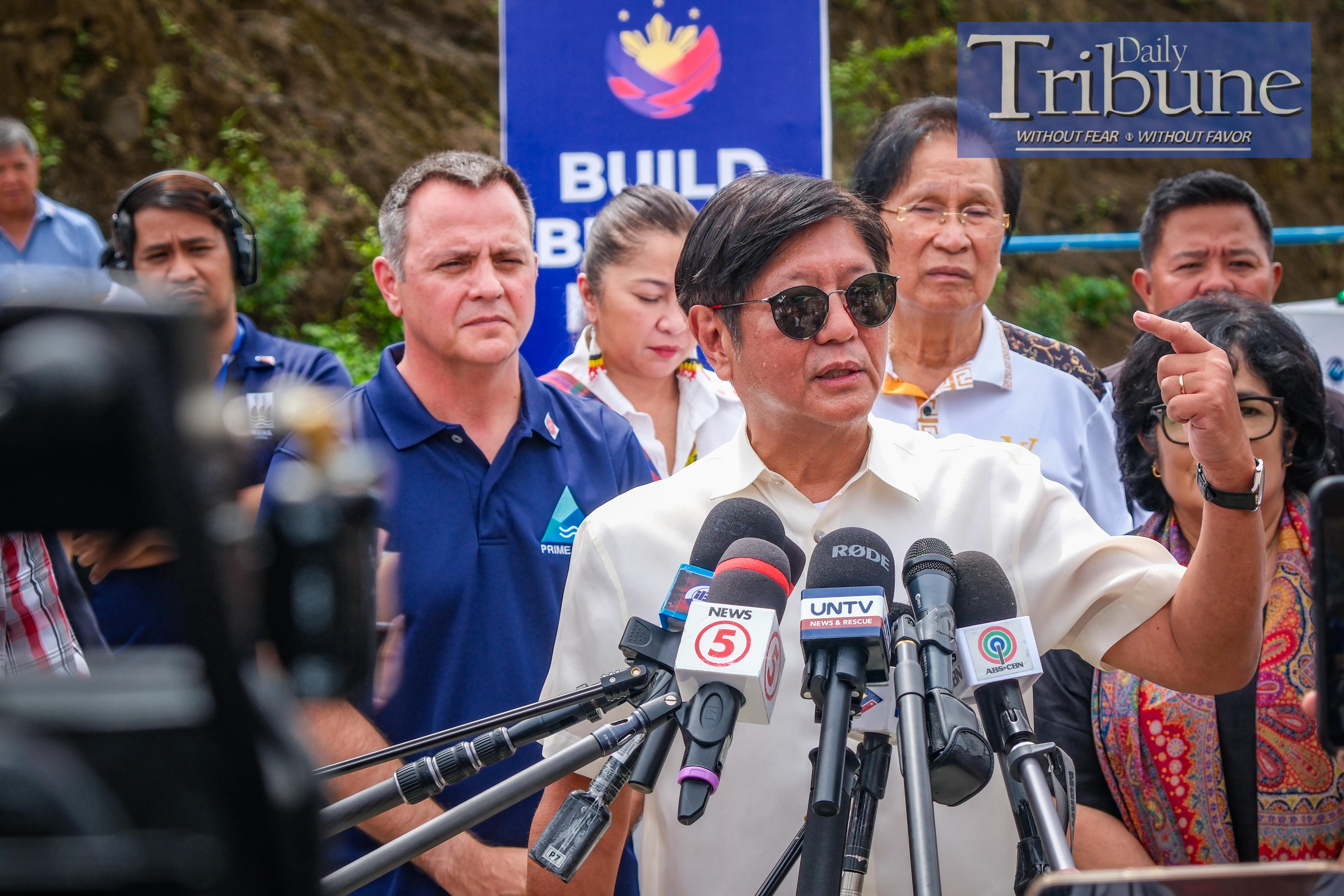 Marcos slams wasted gov’t funds, neglect of infra projects